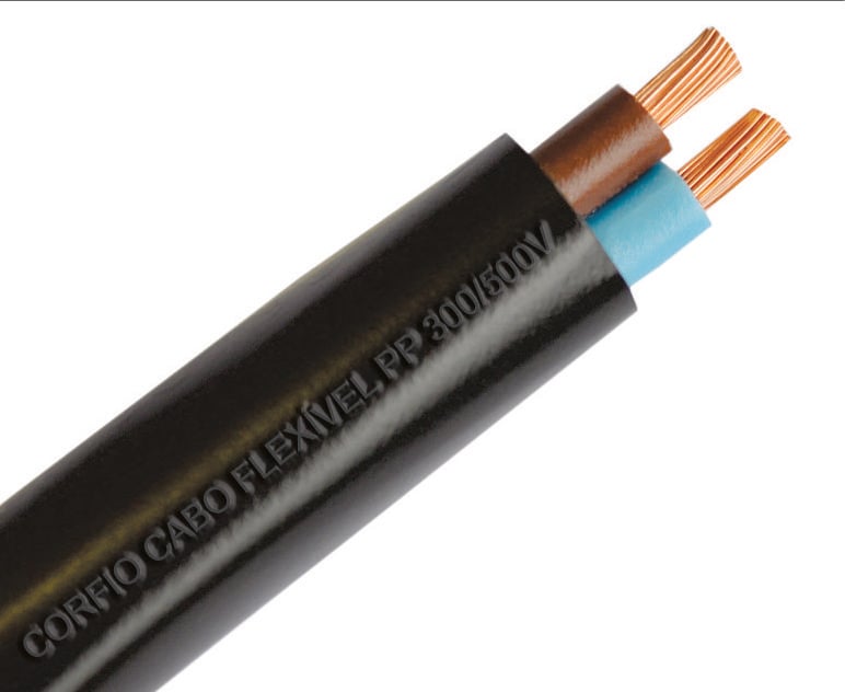 Cabo Pp 2x 1,5mm 500v Bb 500