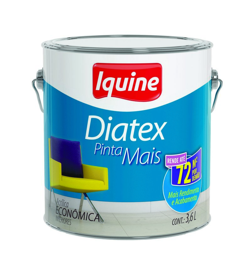 Tinta Acr Fo Eco 3,6lt Diatex Palha