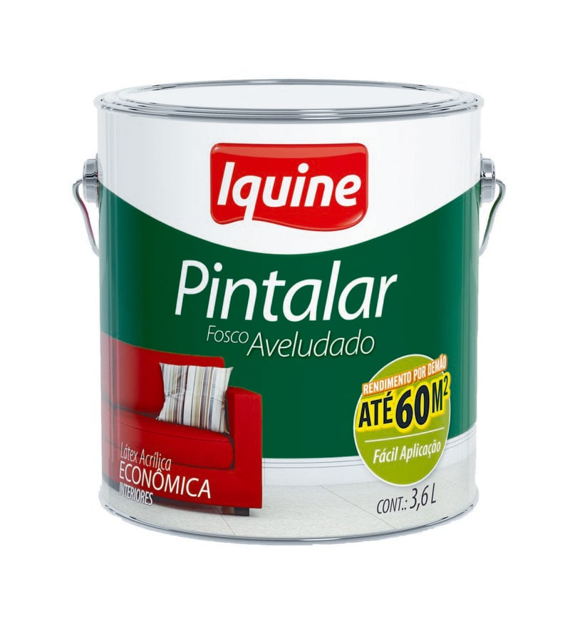 Tinta Acr Fo Eco 3,6lt Pintalar Vd Limao