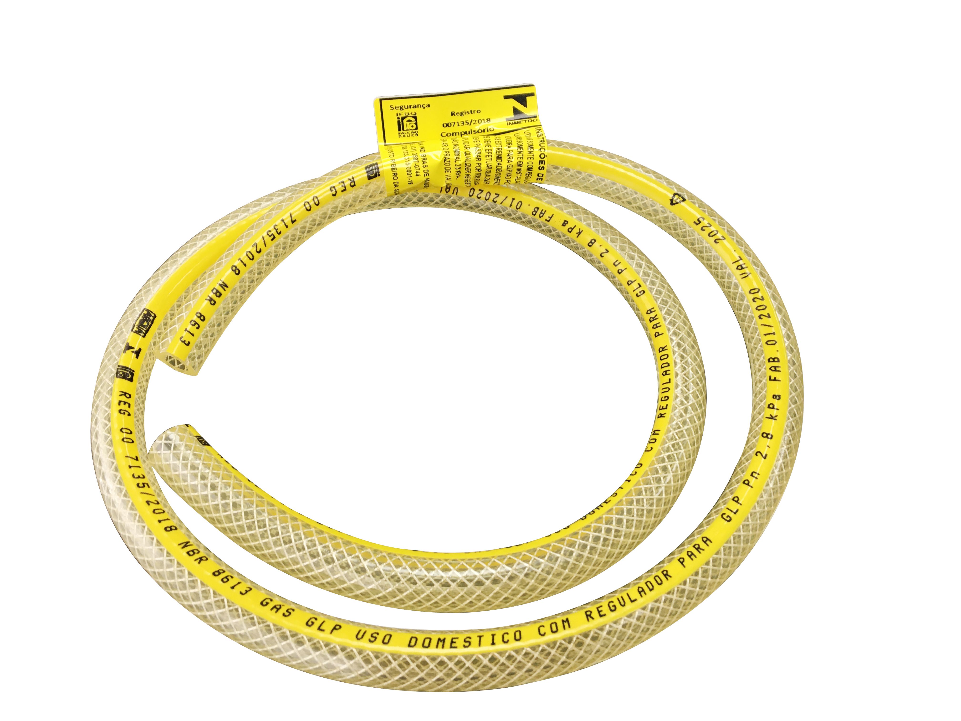 Mang P/Gas 1,20m Nbr 8613 