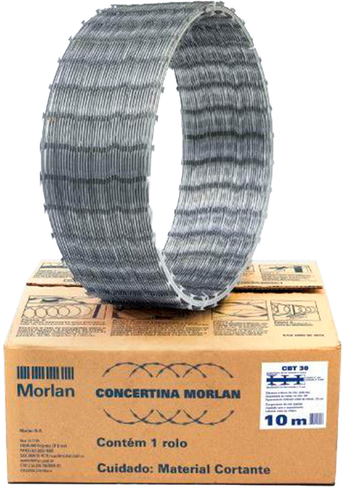 Concertina 450mm Cbt 30 10mt Simples