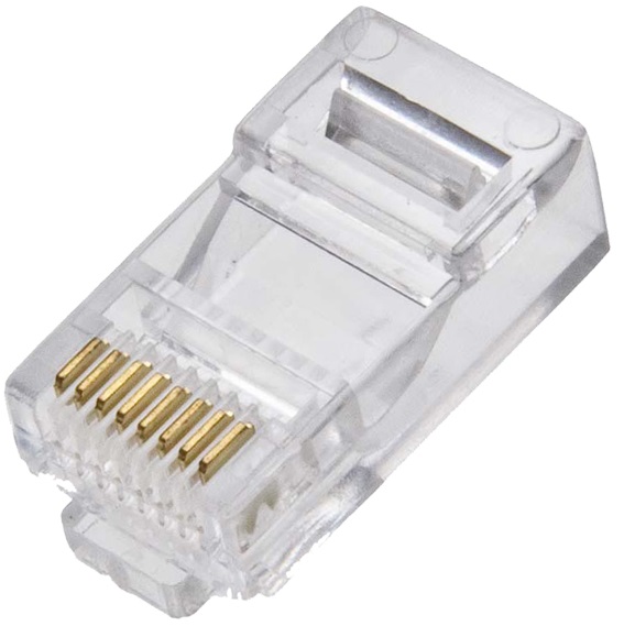 Conector Macho Rj45 Cat5 C/100un