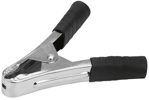 Garra Jacare Clip Grande Pr 100a C/10un