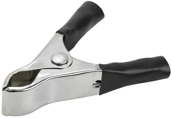 Garra Jacare Clip Media Pr 10a C/10un