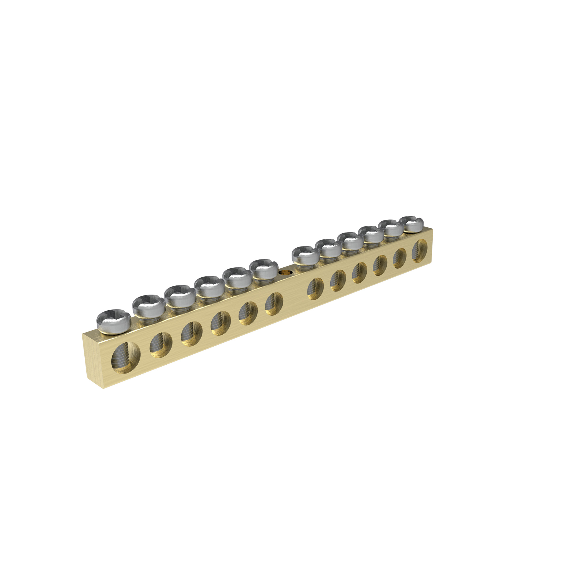 Barramento N/T 12 Furos S/Sup