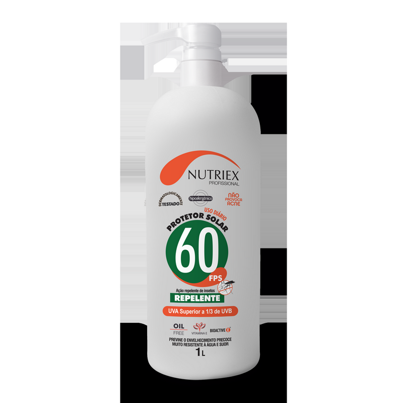 Protetor Solar Fps 60 1l C/Repelente