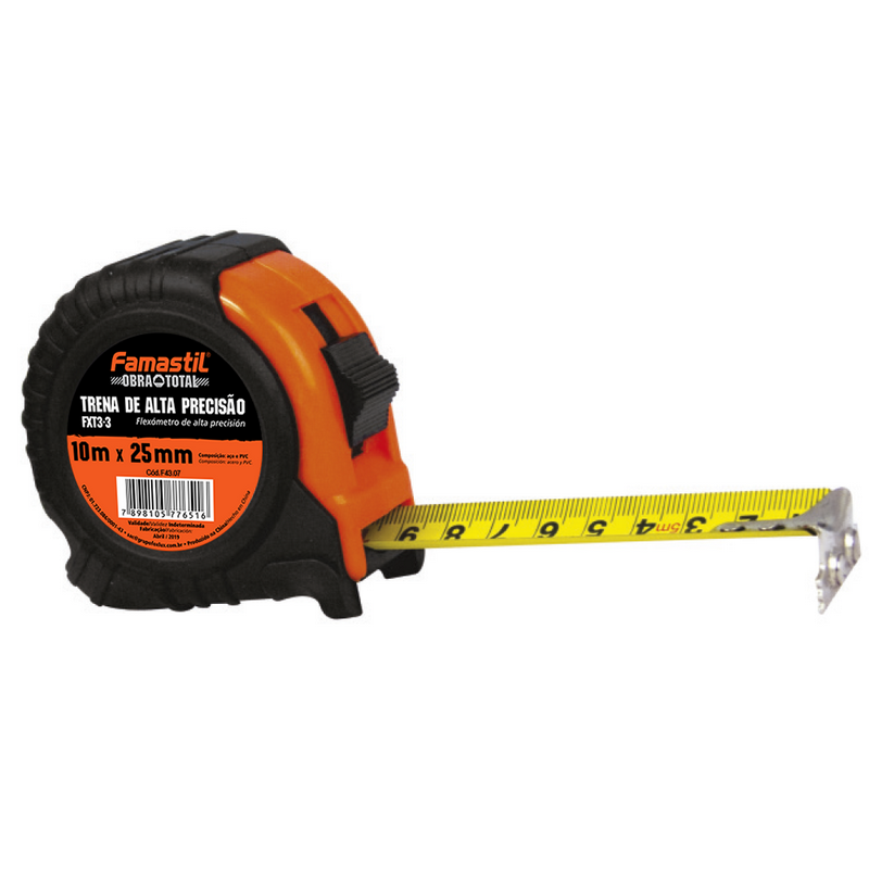 Trena  10mt Aco 25mm Embor