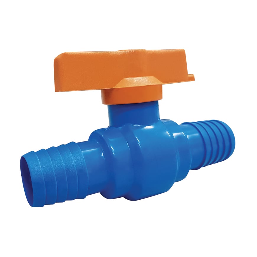 Registro Esf Pvc Dent Irrig 1” C/Uniao