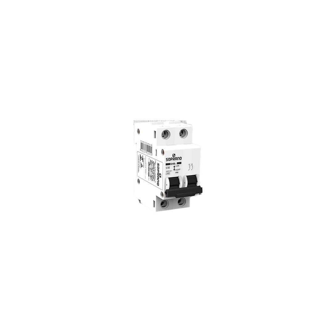 Disjuntor Din Bipolar  20a-C