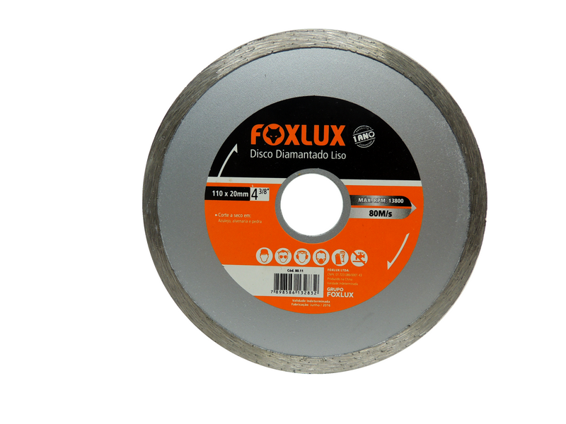 Disco Diam Liso 110mm