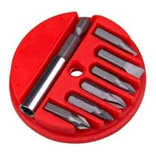 Jg Bits Enc Sext 1/4” 07un C/Adapt Magne