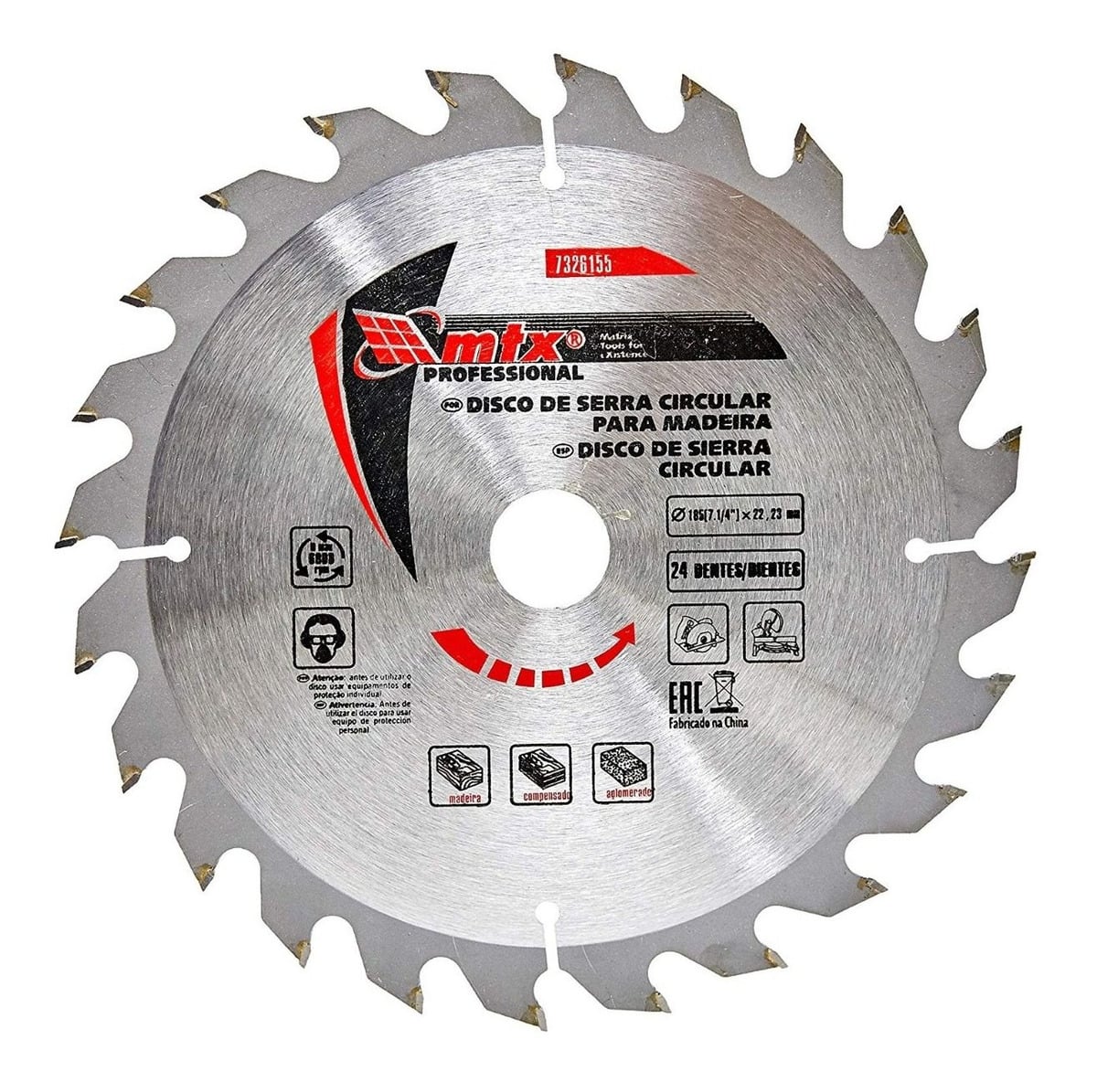 Serra Circ De Widea 230mm (9.1/4”) 36d