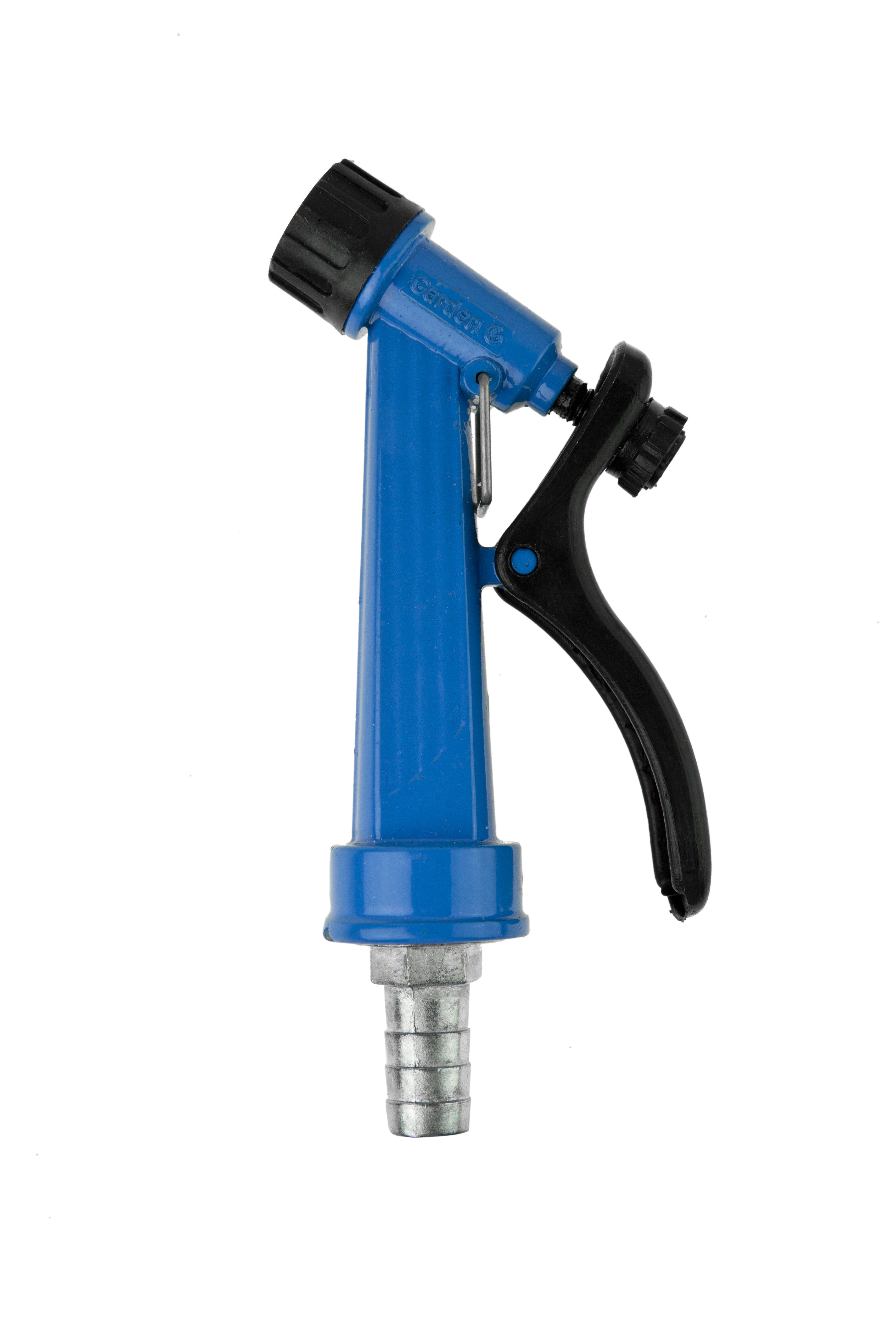 Esguicho Metal Pistola 1/2” Luxo Azul