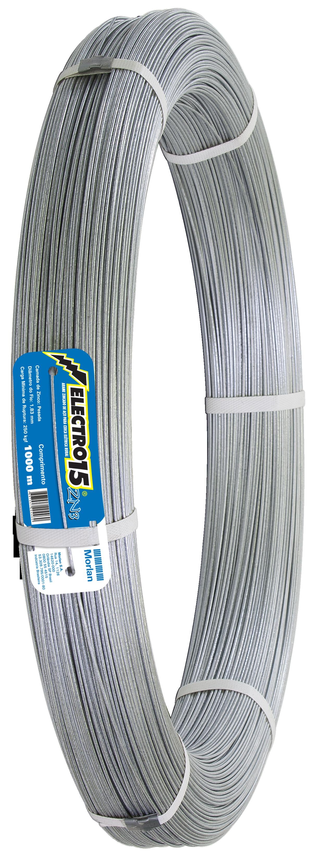 Arame Liso P/Cerca Eletric 1,83mmx1000mt
