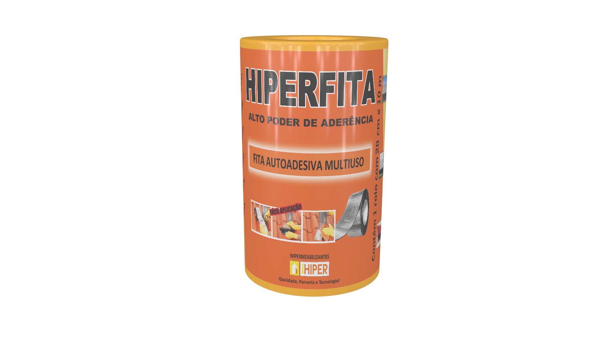 Fita Mult Uso Auto Ades 20cmx10mt 0,6mm