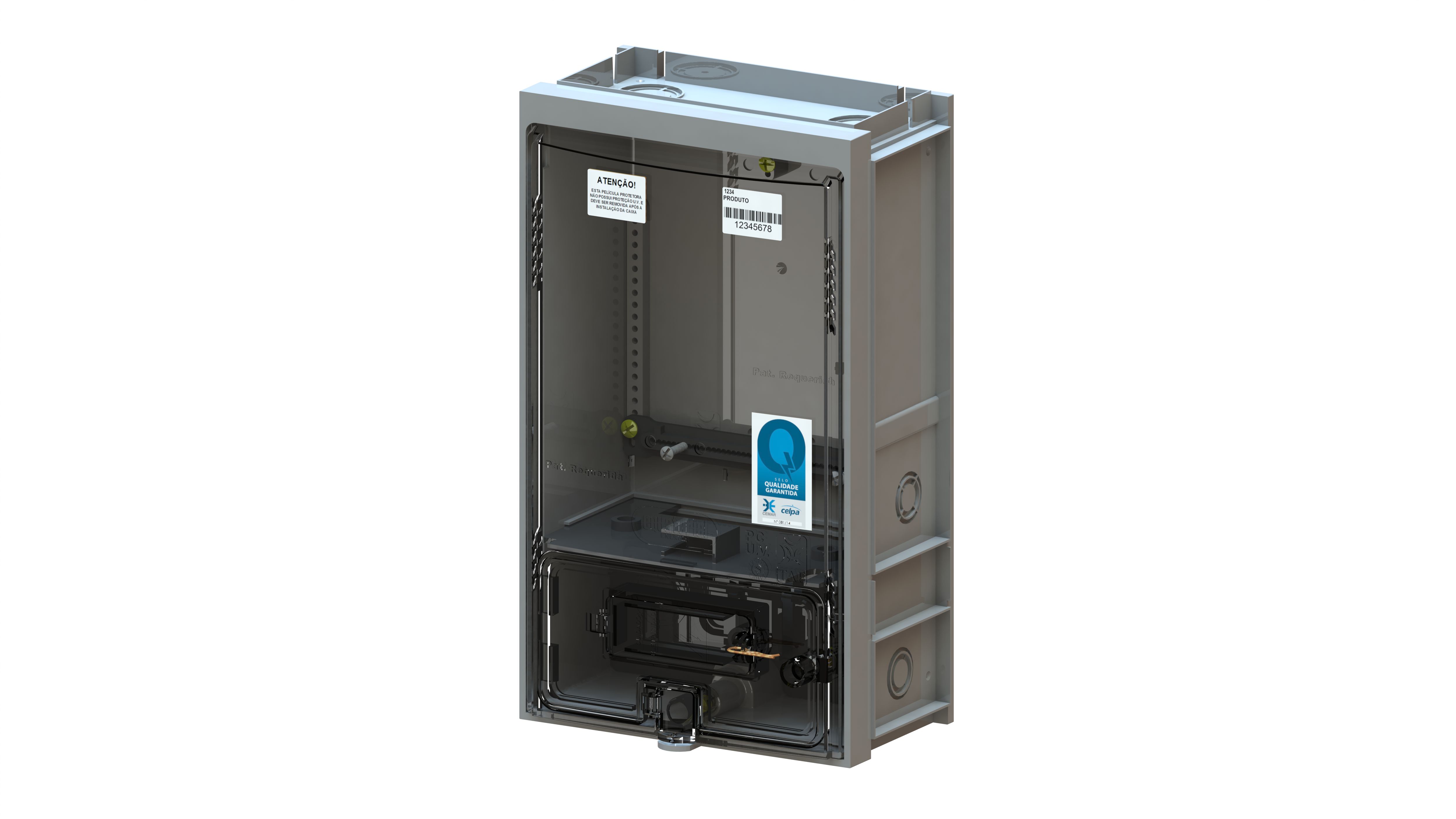 Caixa De Medicao Pvc Monof Equatorial N7