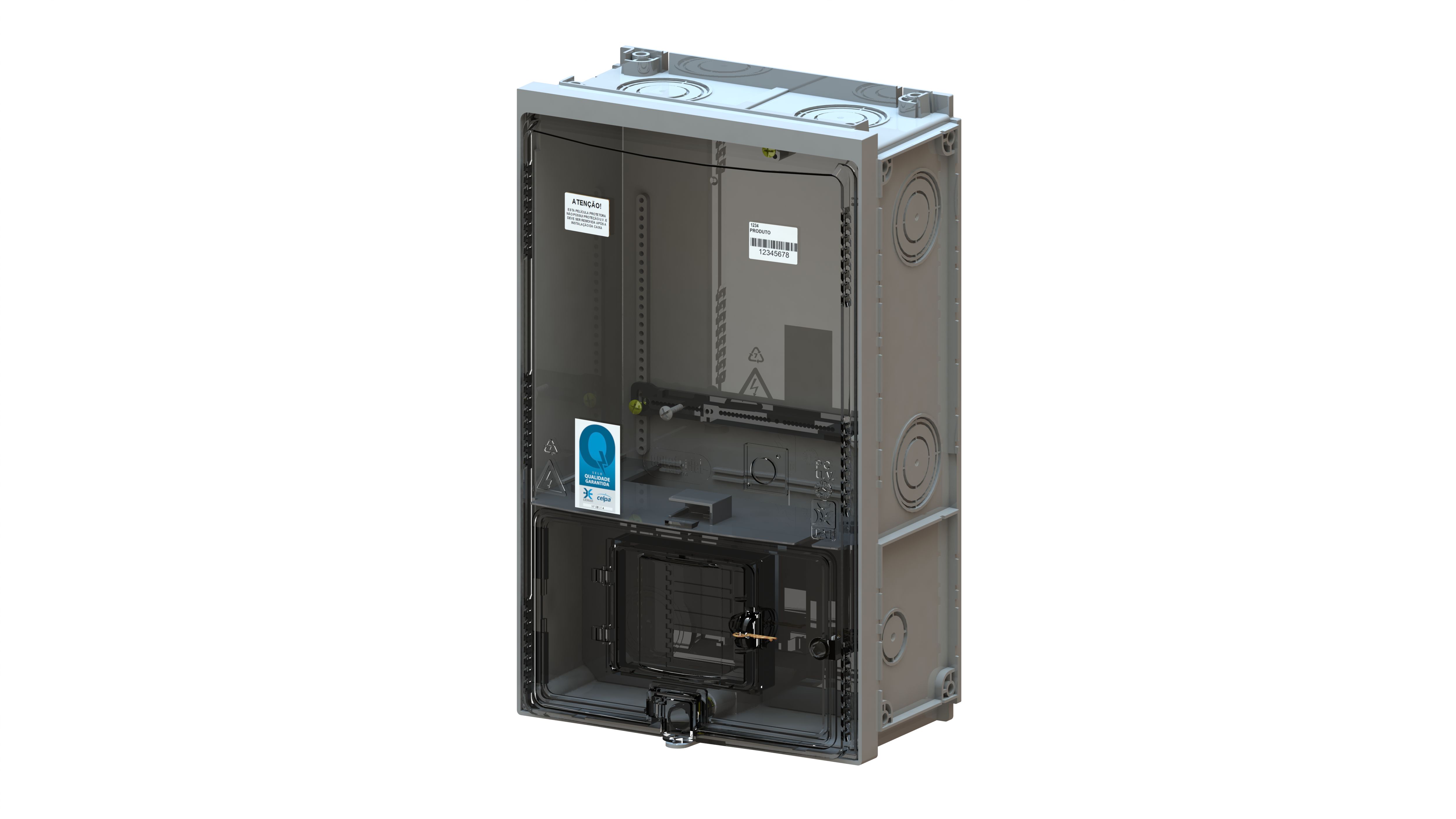 Caixa De Medicao Pvc Trif Equatorial N7