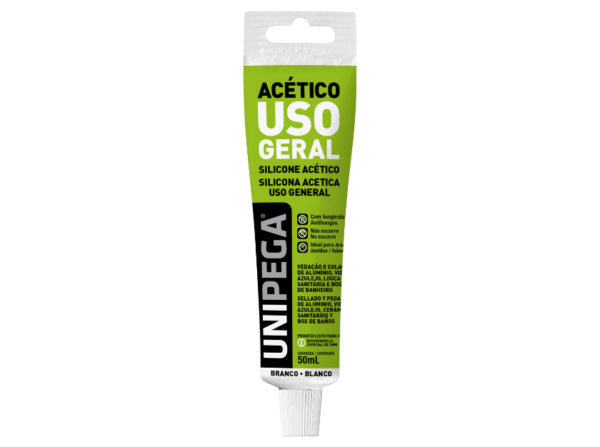 Silicone Acetico Branco 50gr