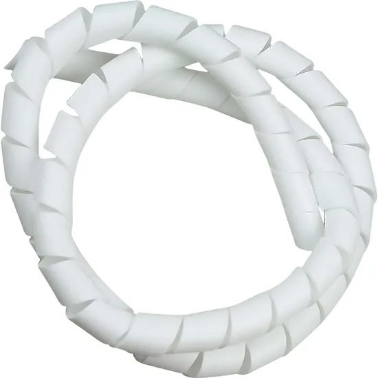 Organizador De Fios C/1 Mt 5/8 Branco
