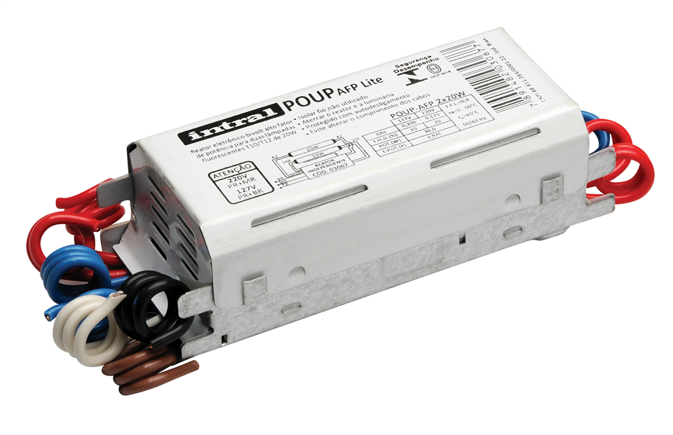 Reator Eletr Bivolt 1x40w Afp