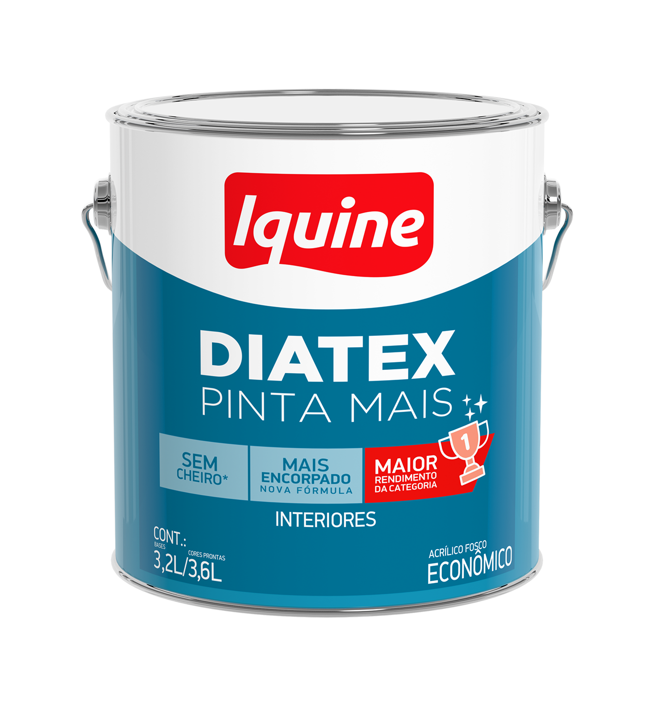 Tinta Acr Fo Eco 3,2lt Diatex Base M