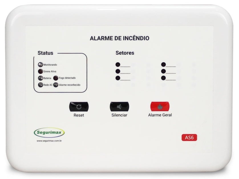 Central Incendio  24 Lacos 12v Conv.