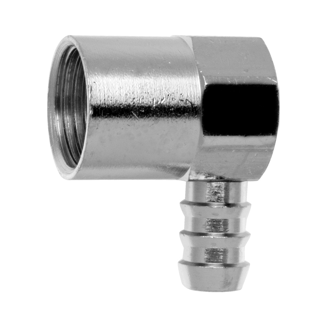Adapt Femea P/Inst Gas 1/2x3/8” Niq Vert