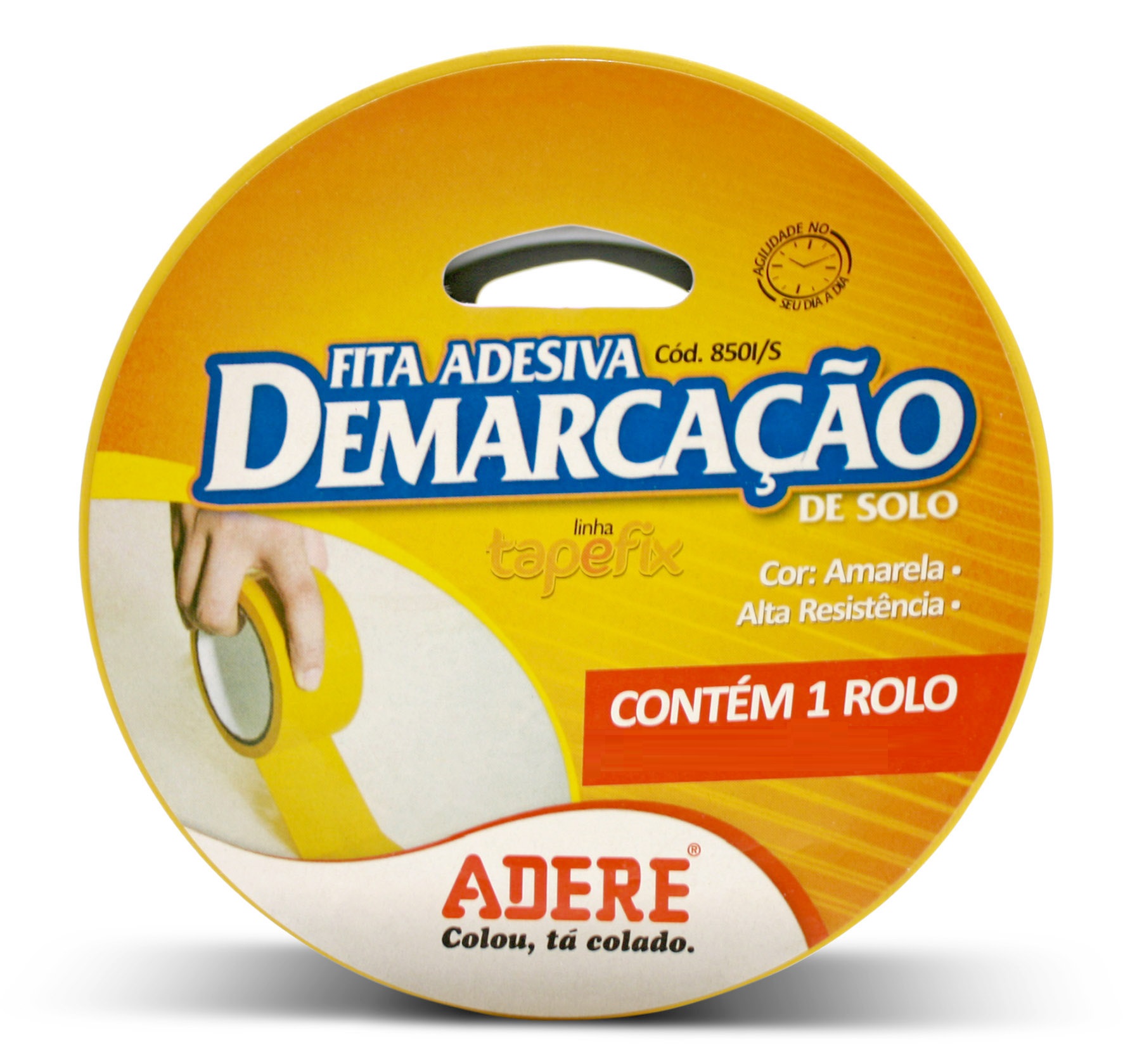Fita Demarcacao Solo 50mmx30mt Pt