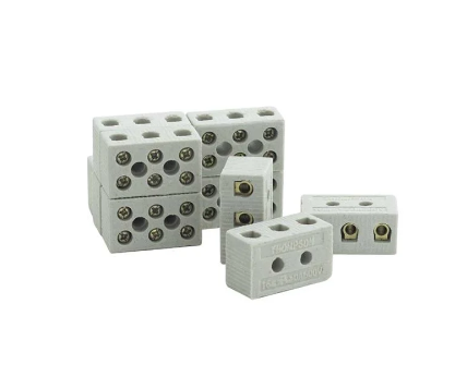 Conector Porcelana 10mm 3 Polos