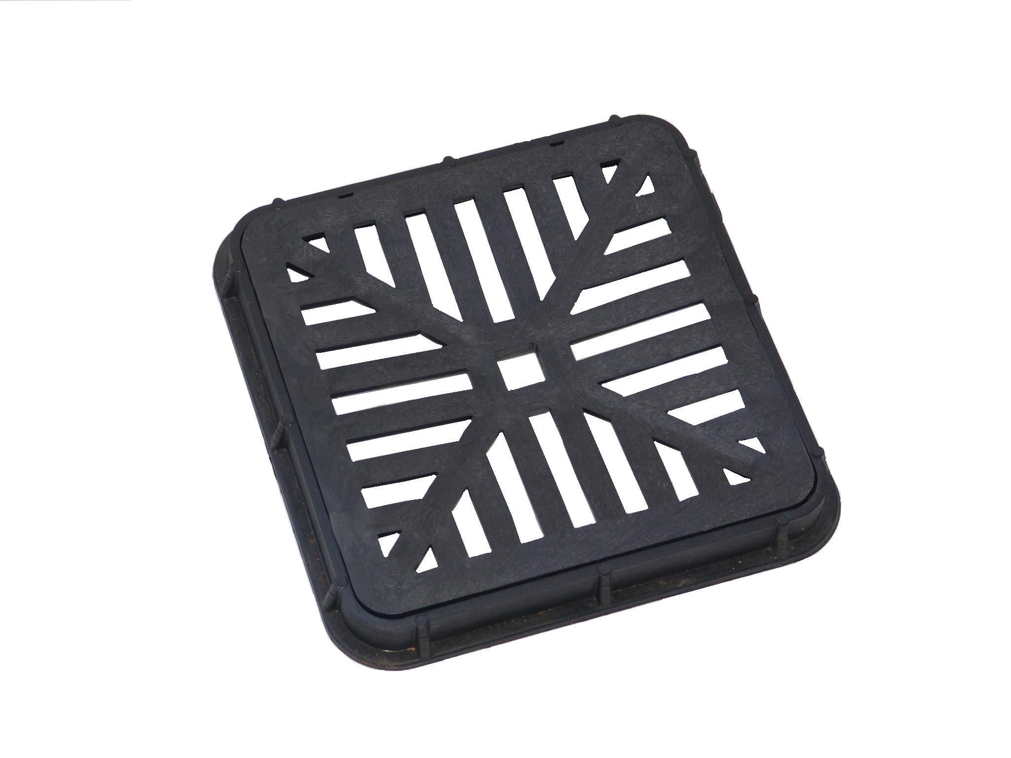 Grelha Pvc C/Aro 30x30cm Ref