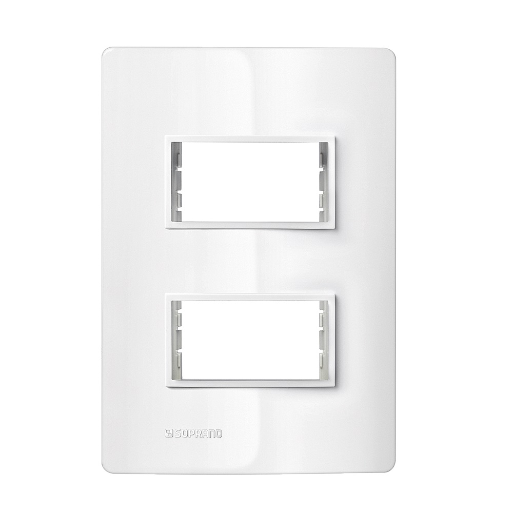 Revita Placa 4x2 2mod C/Suporte Sep