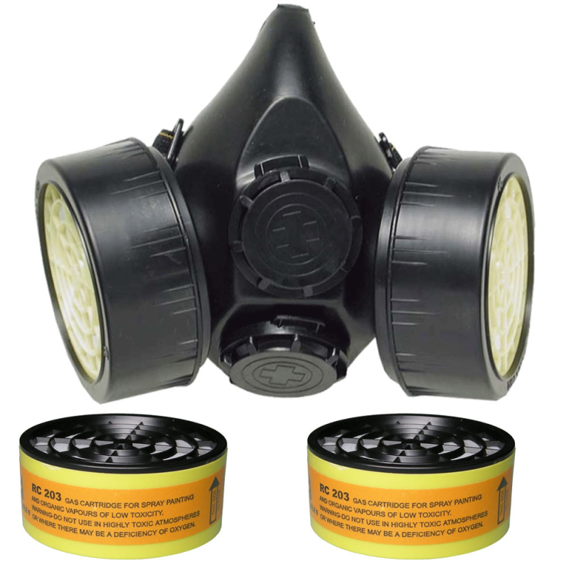 Respirador Semifacial Cg 306 C/Filtr 203