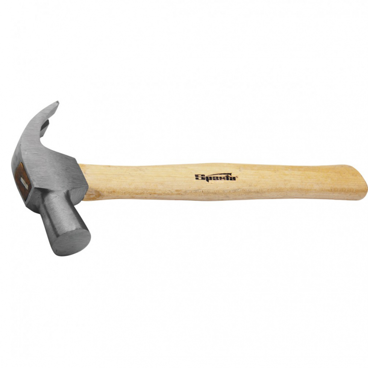 Martelo Unha 330gr 20mm Cabo Madeira
