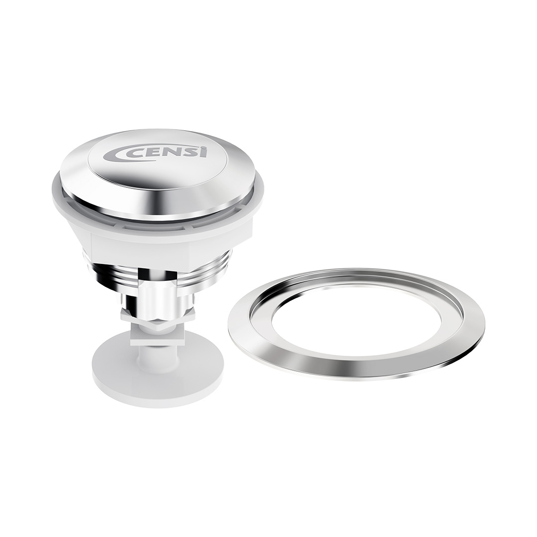 Botao Acionador Sup P/Cx Acop Cr S/Cor