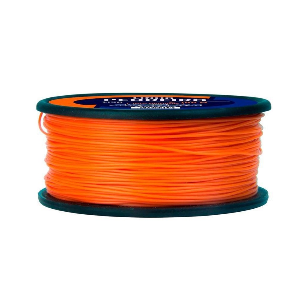 Linha P/ Pedreiro Lisa Laranj 100mt C/12