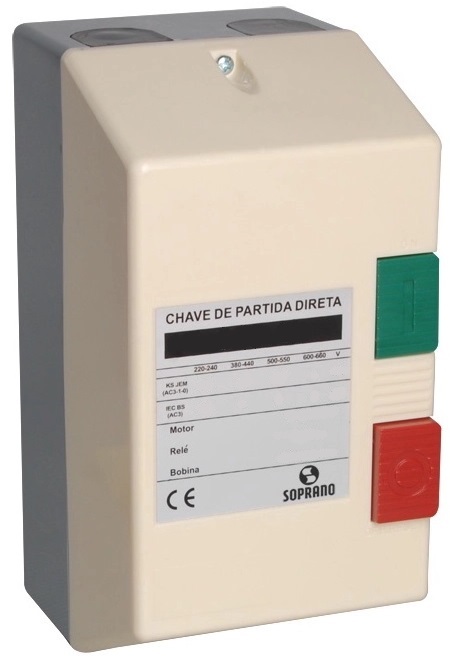 Chave De Partida  1cv (1,6 A 2,5a) 380v