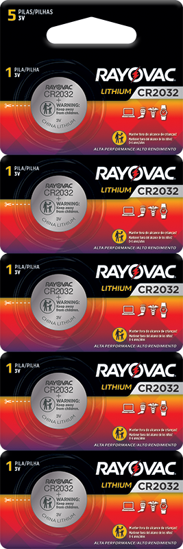 Pilha Botao Lithium 3v Cr2032 C/5pc