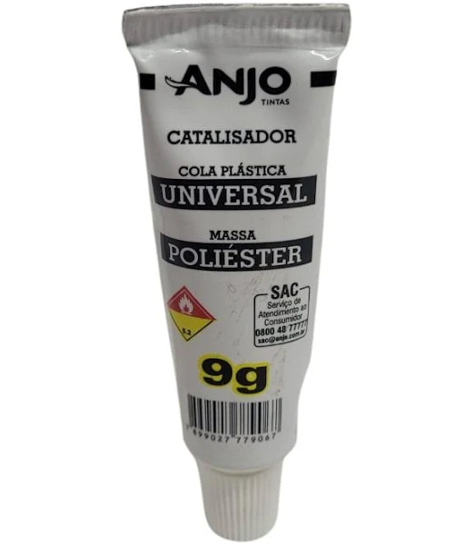 Catalisador P/Massa Plastica  9gr Light
