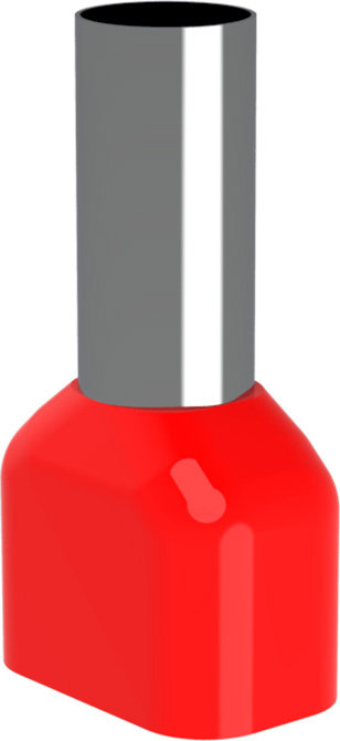 Terminal Pre Isol Ilhos 10,0mm Duplo