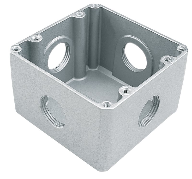 Caixa De Luz Alum P/Piso Alta 4x4 1”