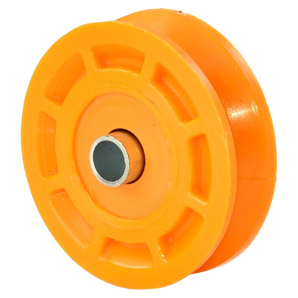 Roldana Macica Nylon V 4” C/Bucha Lj