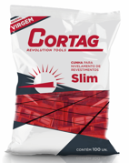 Cunha Nivelamento P/Porcelan 100pc Slim