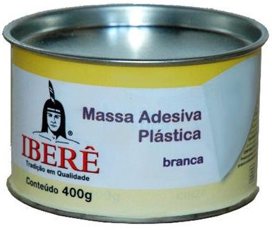 Massa Plastica Br  400gr Ibere