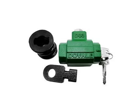 Cadeado Porta Enrolar King Tetra 03 Vd