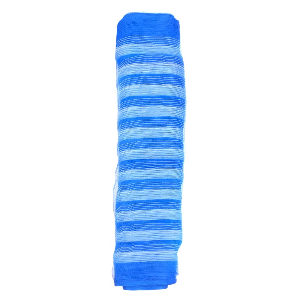 Tela Tapume 120x50 Azul C/Branca Pesada