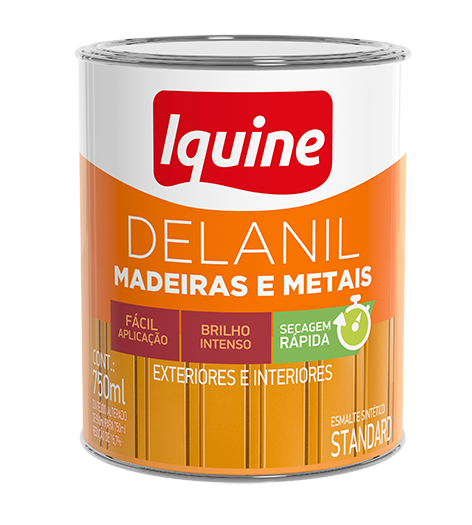 Tinta Esm Bril Std 750ml Delanil Platina