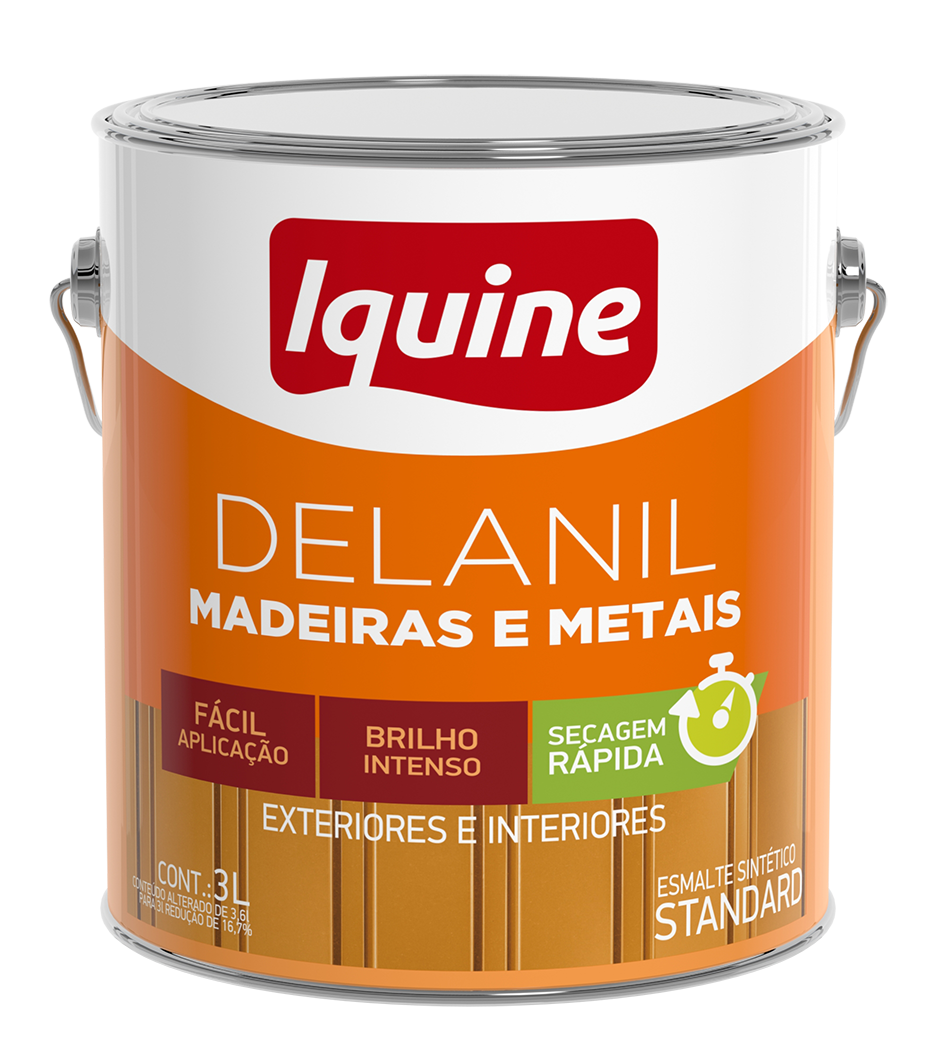 Tinta Esm Bril Std 3,0lt Delanil Az Fran