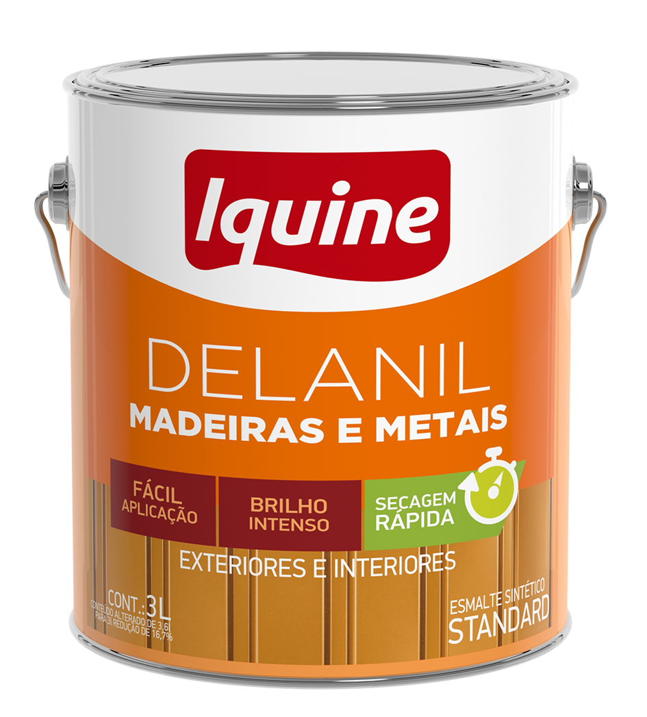 Tinta Esm Bril Std 3,0lt Delanil Vd Nilo