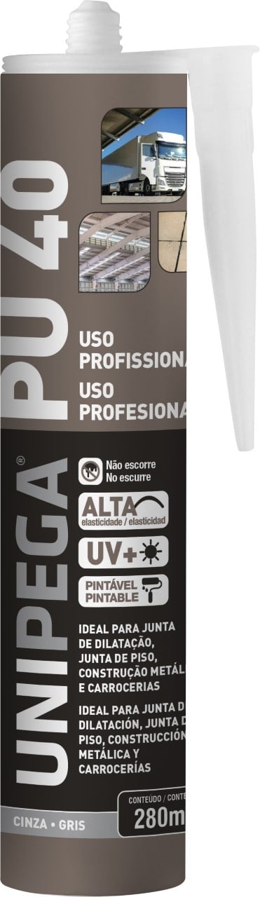 Selante Pu Cinza 400gr Pu40
