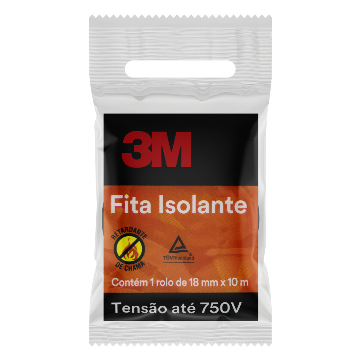 Fita Isolante 18mmx10mt Pt
